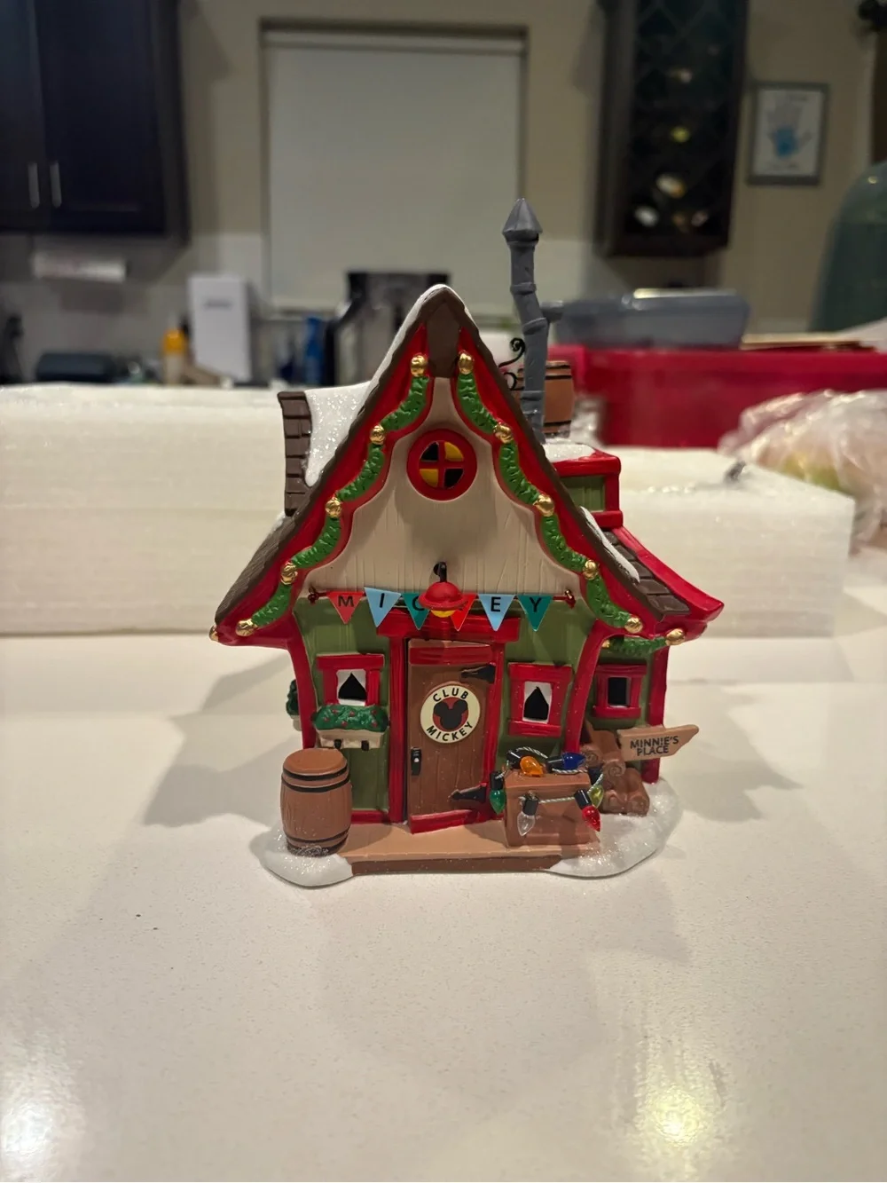 Disney Mickey's Merry Christmas Village Clubhouse